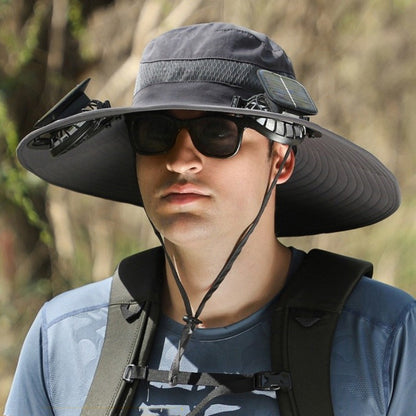 🔥2026 Summer Hot Sale🔥 New Ultralight Solar Fan Sun Hat – Lighter Than a Baseball!⚾(Only 11oz)