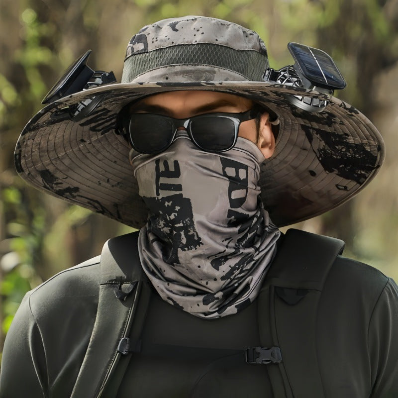 🔥2026 Summer Hot Sale🔥 New Ultralight Solar Fan Sun Hat – Lighter Than a Baseball!⚾(Only 11oz)
