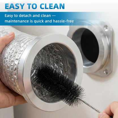 Upgrade Magnetic Dryer Vent Kit with Quick Connect & Airtight Seal Dryer Vent Hose, Magnetic Dryer Vent Coupling Kit