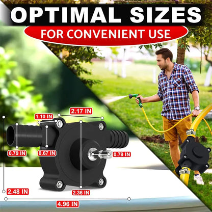 High-Flow Electric Drill Pump
