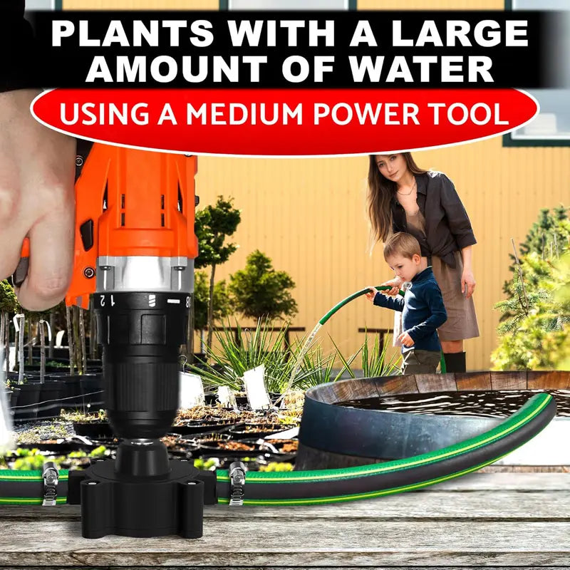 High-Flow Electric Drill Pump